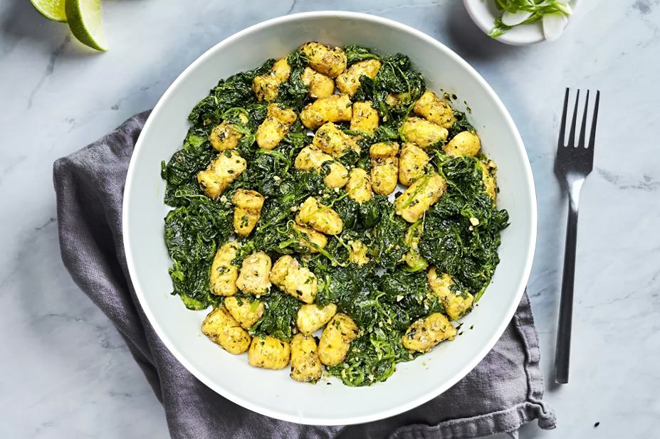 gnocchi e cime di rapa