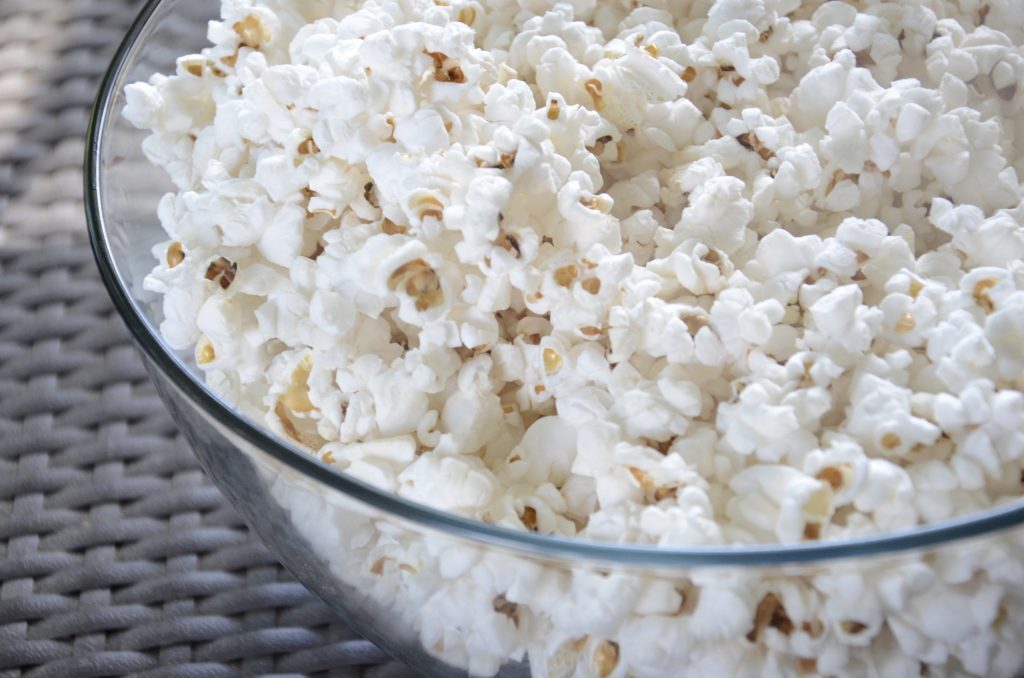 merenda sana: pop corn