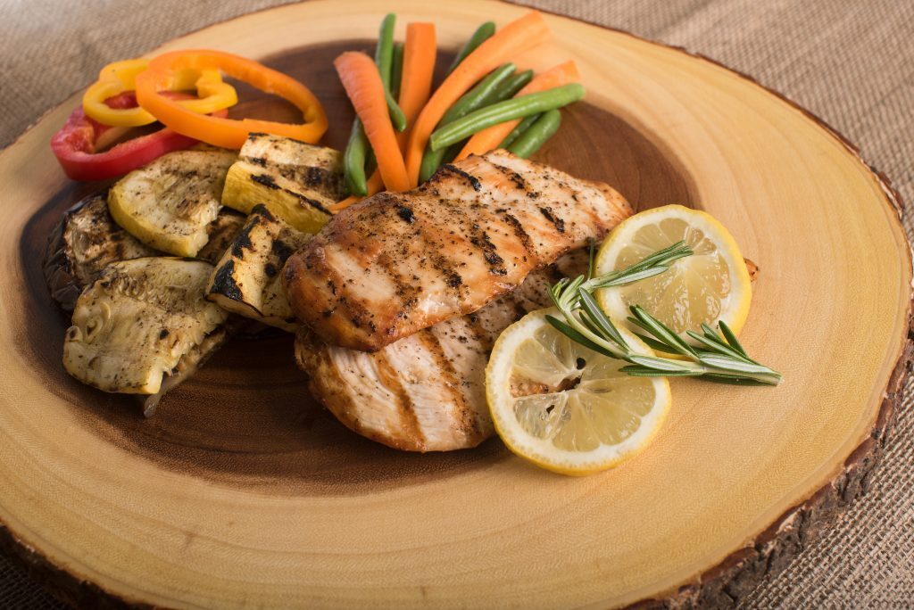 Alimenti favorevoli. Proteine, frutta e verdura