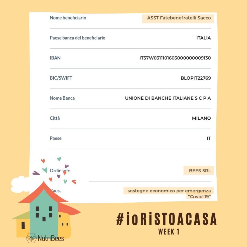 le donazioni all'ospedale Sacco di Milano